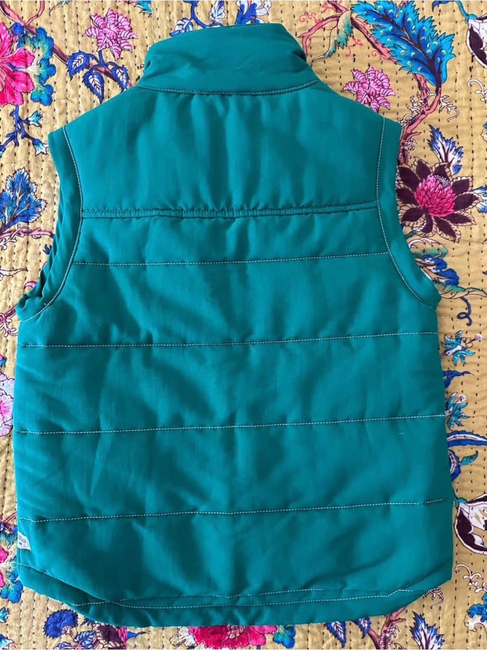 Toad&Co Green Quilted Puffer Vest - Women's - Picture 3 of 3